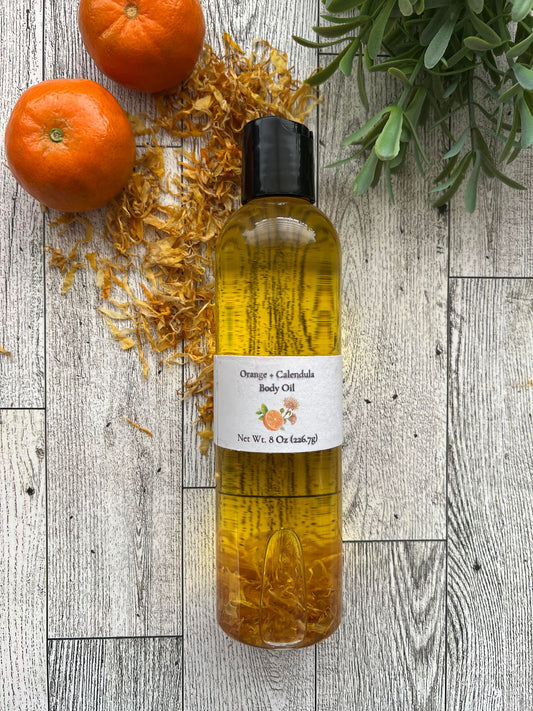 Sweet Orange & Calendula Body Oil