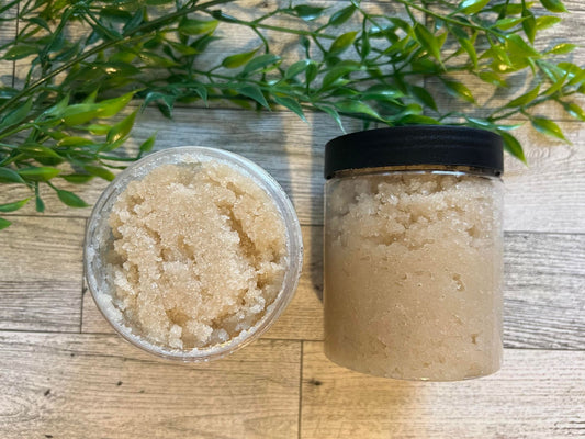 Vanilla Sugar Raw Sugar Scrub