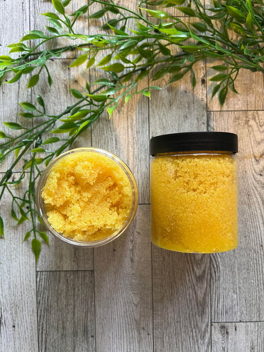 Lemon Honey & Turmeric Sea Salt Scrub